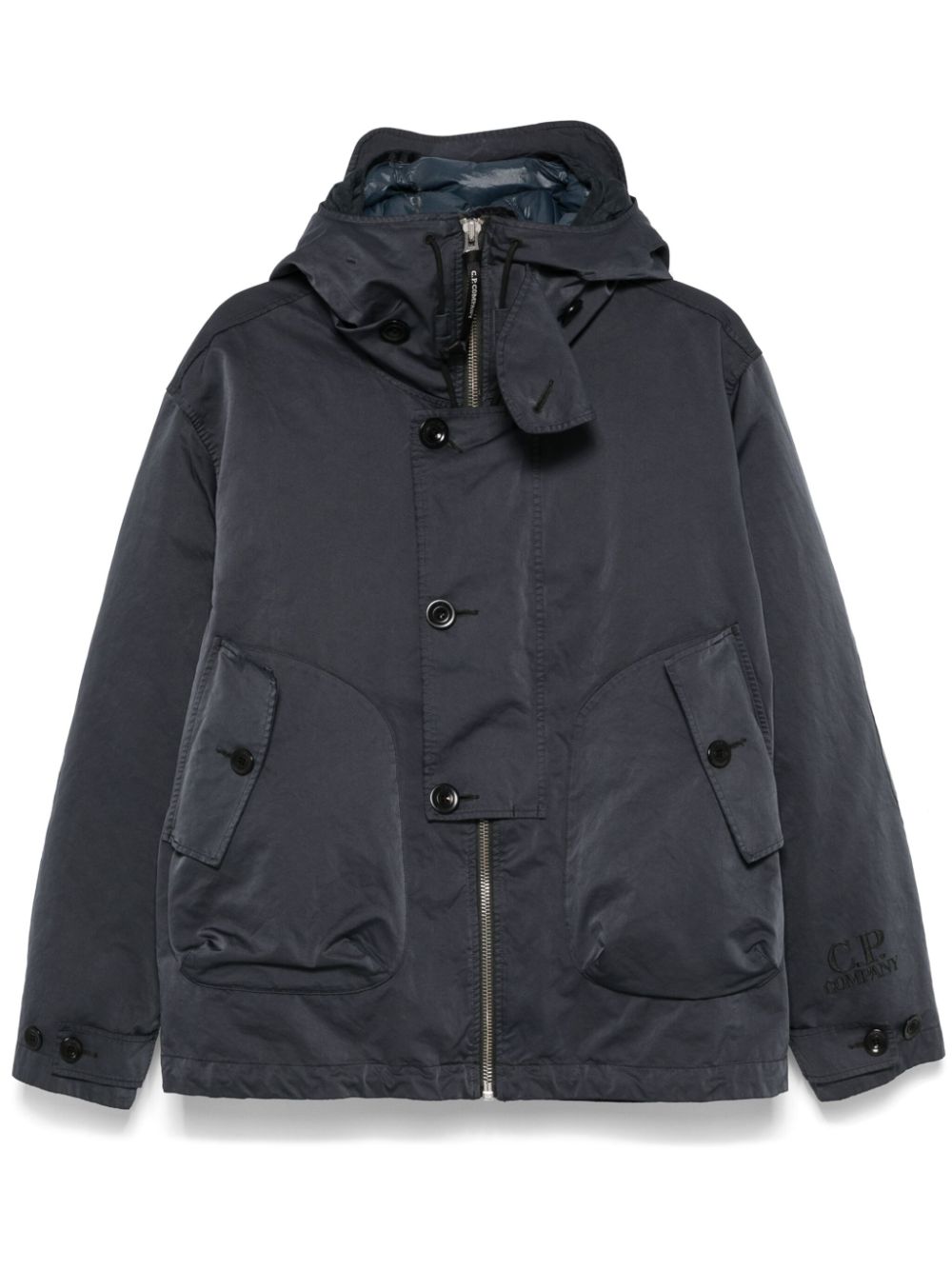 C.P. Company hooded jacket - Blue