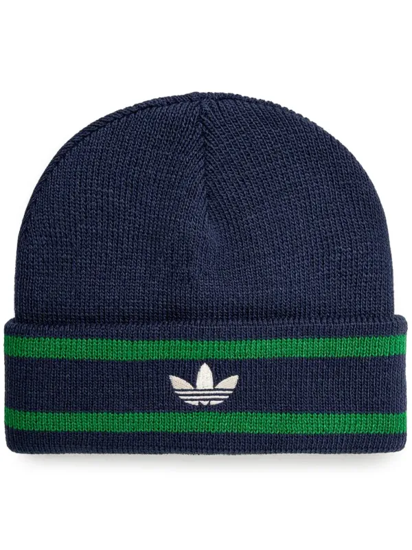 adidas★TREFOIL BEANIE-COLLEGIATE  BLUE adidas Trefoil Beanie - Blue | Free Shipping with adiClub
