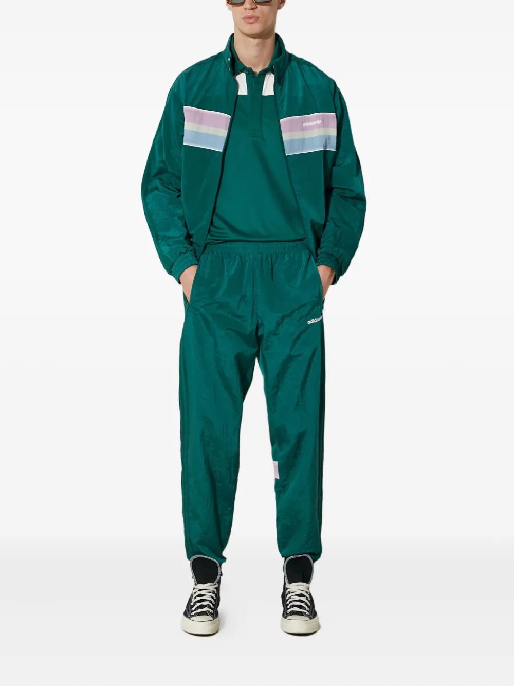 adidas logo-embroidered track pants | Sweatpants | Image 2