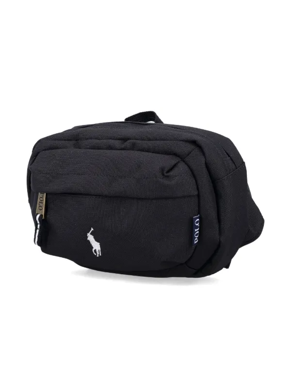 Polo by Ralph Lauren Gray Belt Bag Buy Polo Ralph Lauren Grey Belt Bag in Cotton Canvas For Men  main image 3