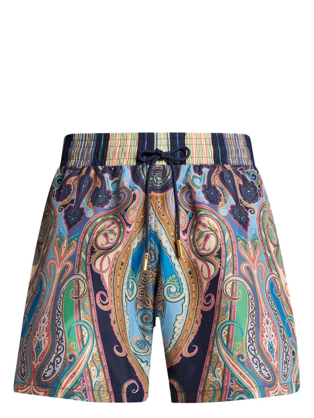 paisley-print swim shorts