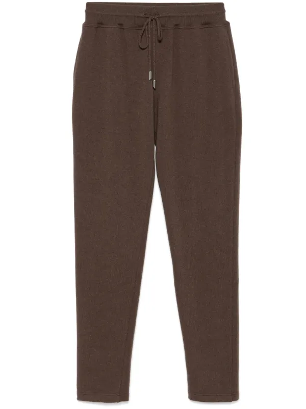 Kiton Cashmere Trousers in Brown