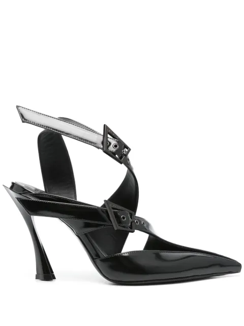 Mugler mules Fang con tacón de 95mm