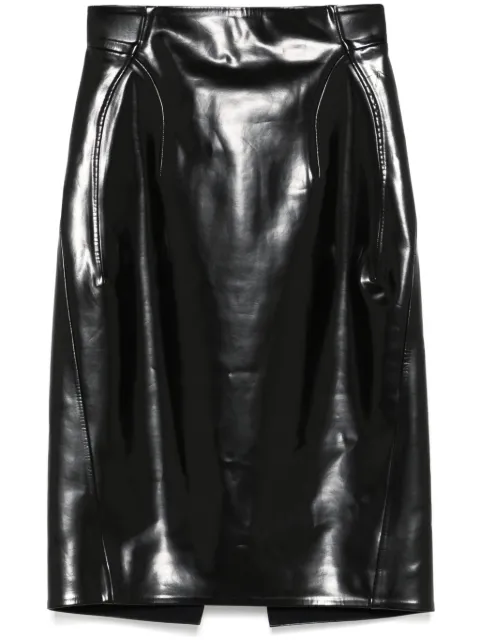 Mugler falda corta