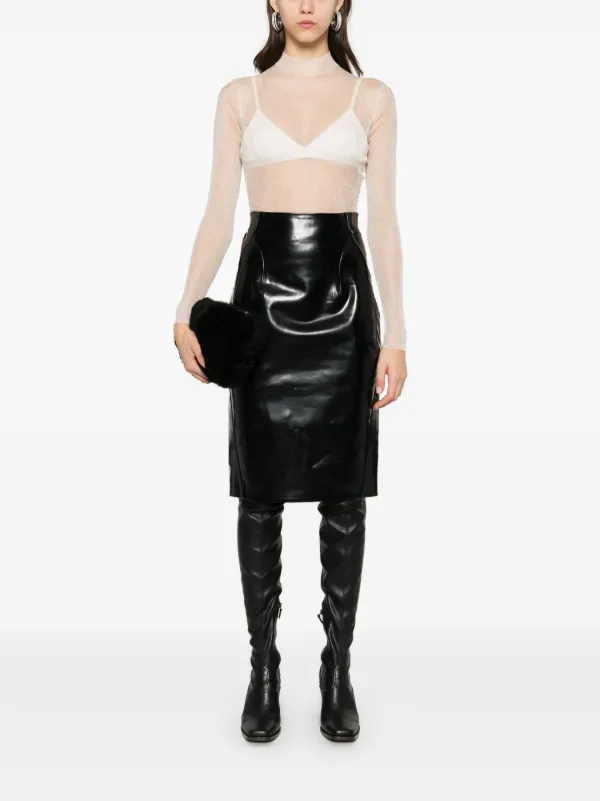 MUGLER ミニスカート Mugler コルセット ミニスカート | ブラック | FARFETCH JP