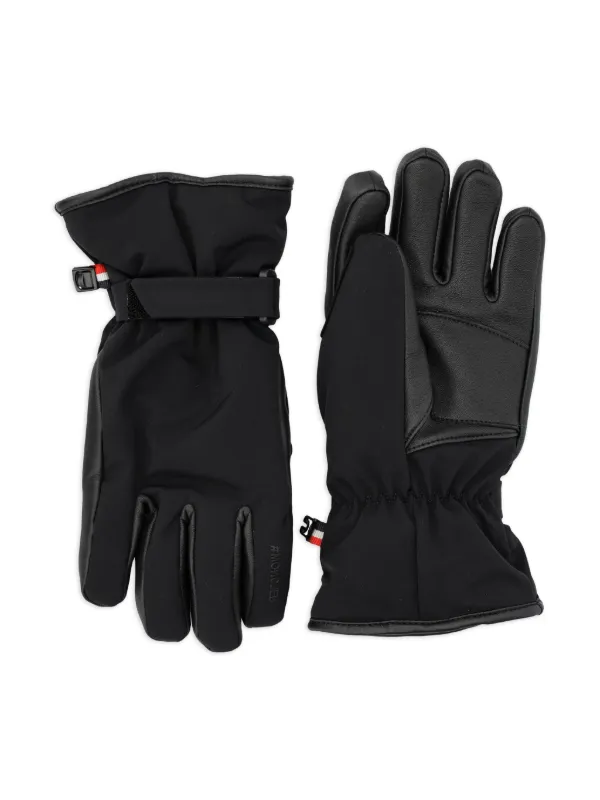 MONCLER GRENOBLE KIDS Padded Gloves Black FARFETCH IN
