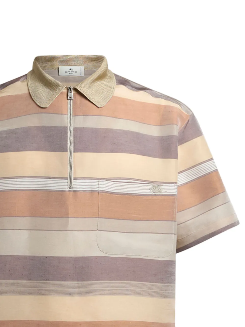 ETRO Gestreept poloshirt - Beige