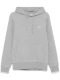 Fred Perry logo-embroidered hoodie - Grey