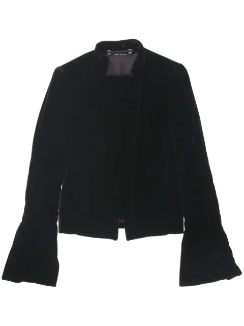 Gucci Pre-Owned chamarra de terciopelo 2000