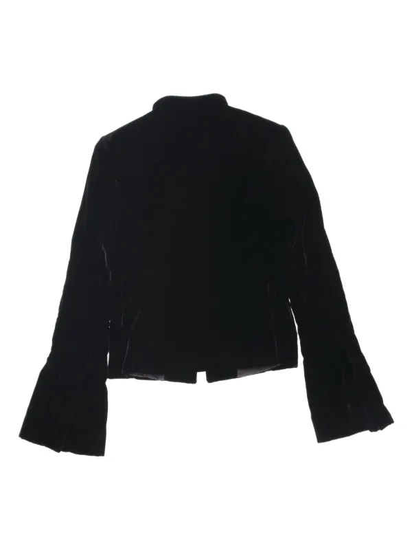 Gucci Pre-Owned 2000s Velvet Jacket Purple FARFETCH EG