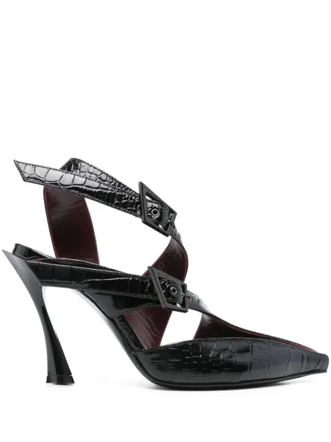 Mugler botas Fang con tacón de 95mm