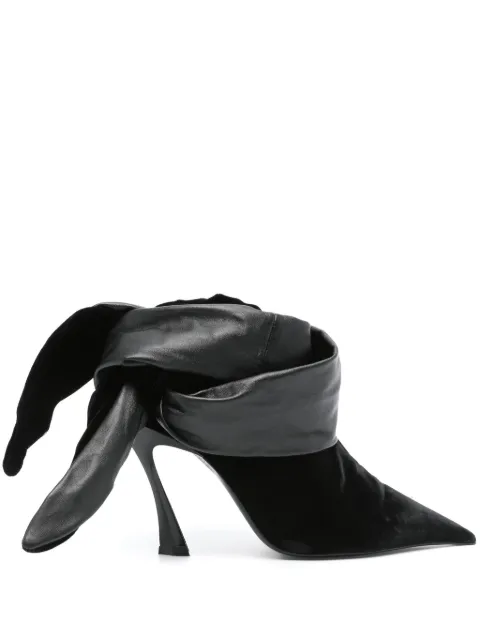 Mugler mules Fang con tacón de 95mm