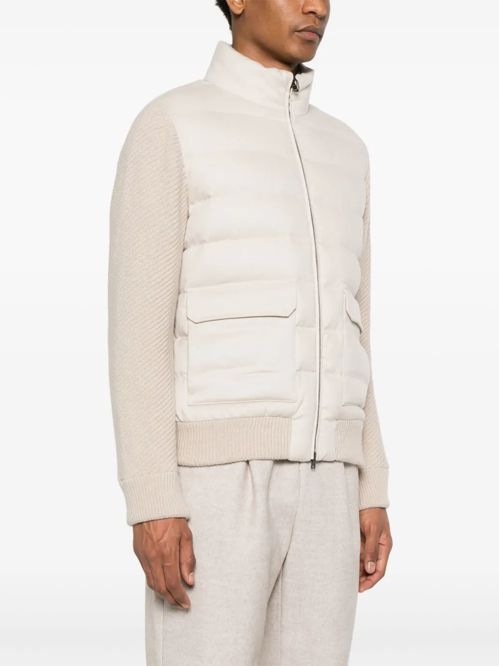 Herno Gewatteerd bomberjack Beige