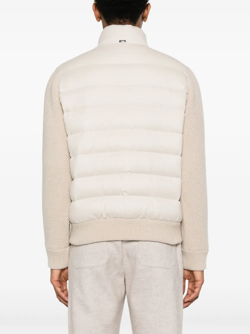 Herno Gewatteerd bomberjack Beige