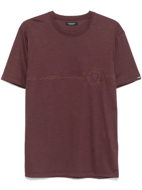 Stefano Ricci ロゴ Tシャツ | パープル | FARFETCH JP