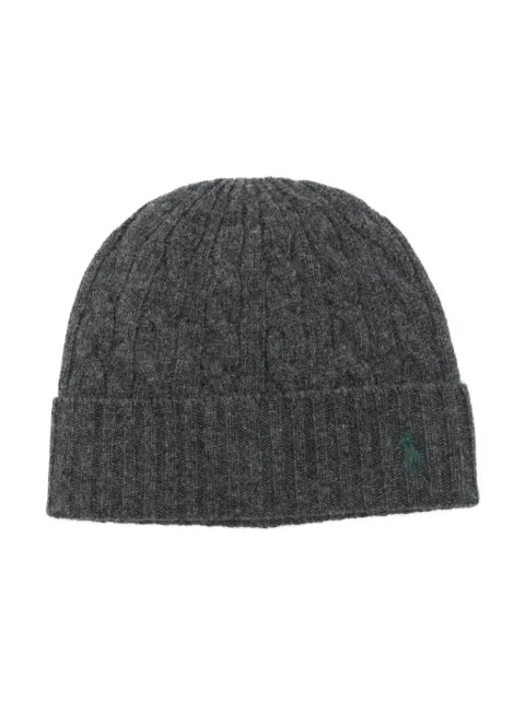 Polo Ralph Lauren gorro en tejido de ochos