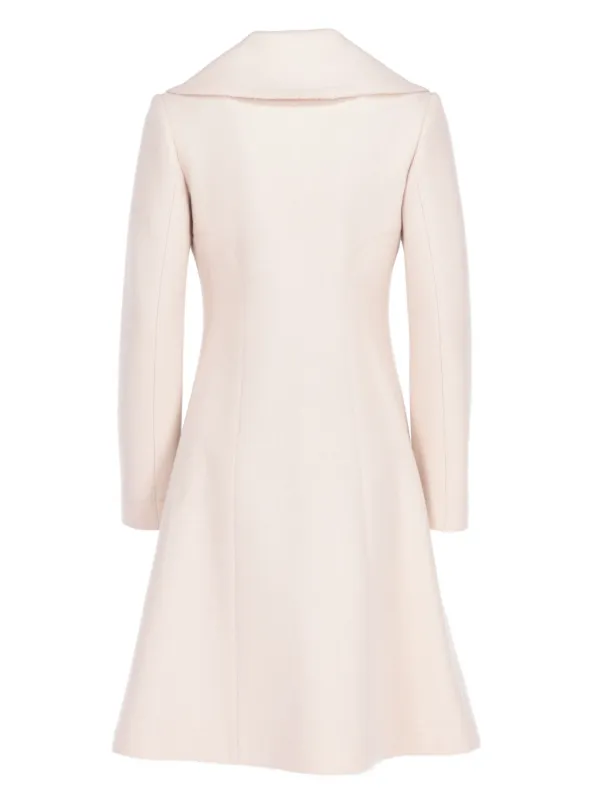 Alaïa Pre-Owned 2000s double-breasted Coat | White | FARFETCH