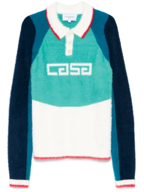 Casablanca Sport Fluffy polo shirt