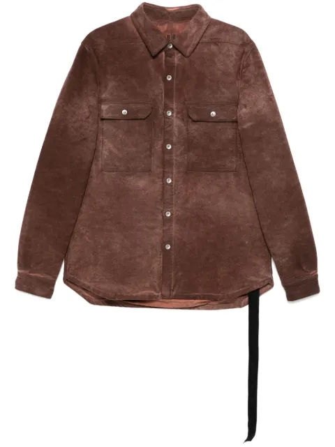 Rick Owens DRKSHDW padded shirt jacket