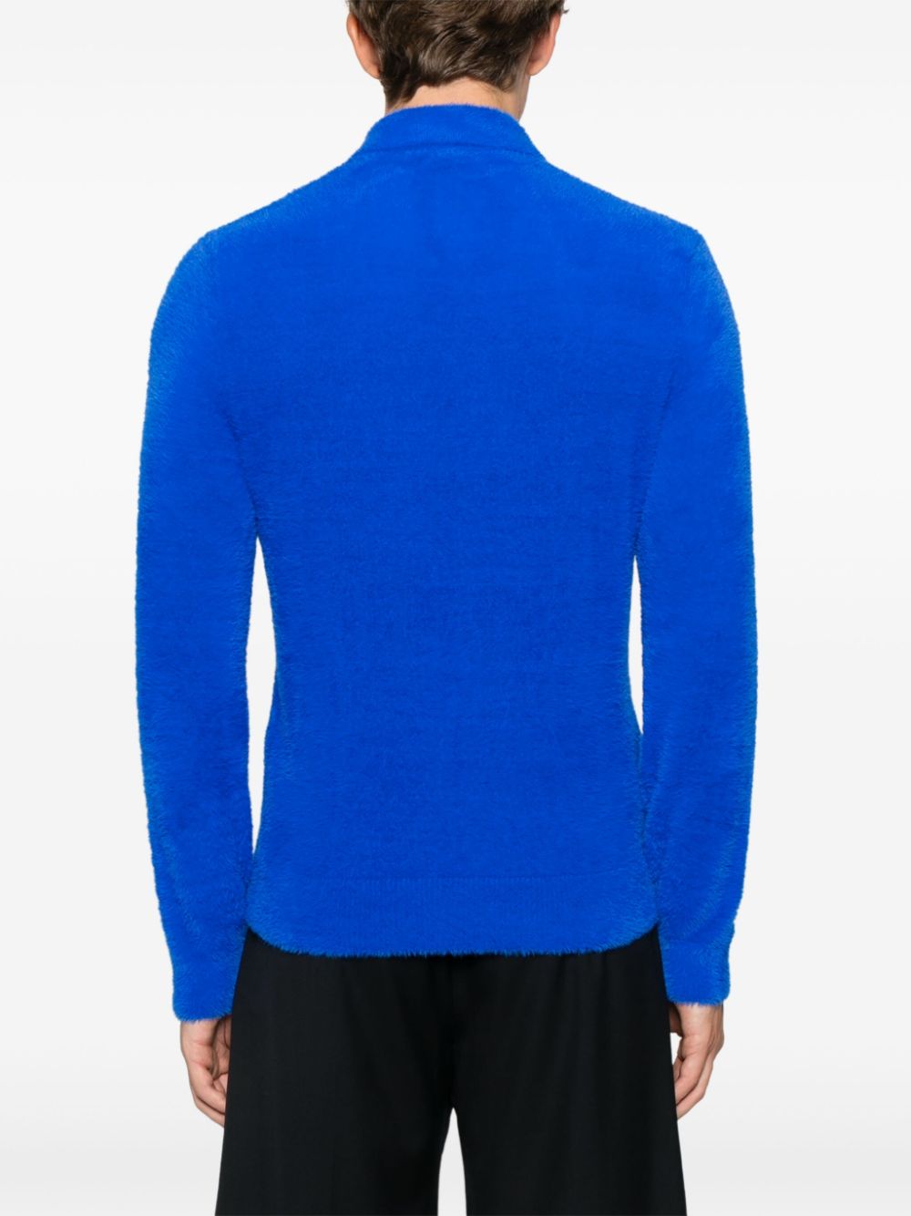 Lacoste faux-fur Polo Shirt | Blue | FARFETCH