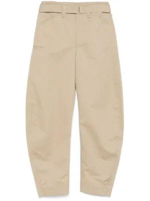 Acne Studios コットン カーゴパンツ | ニュートラル | FARFETCH JP
