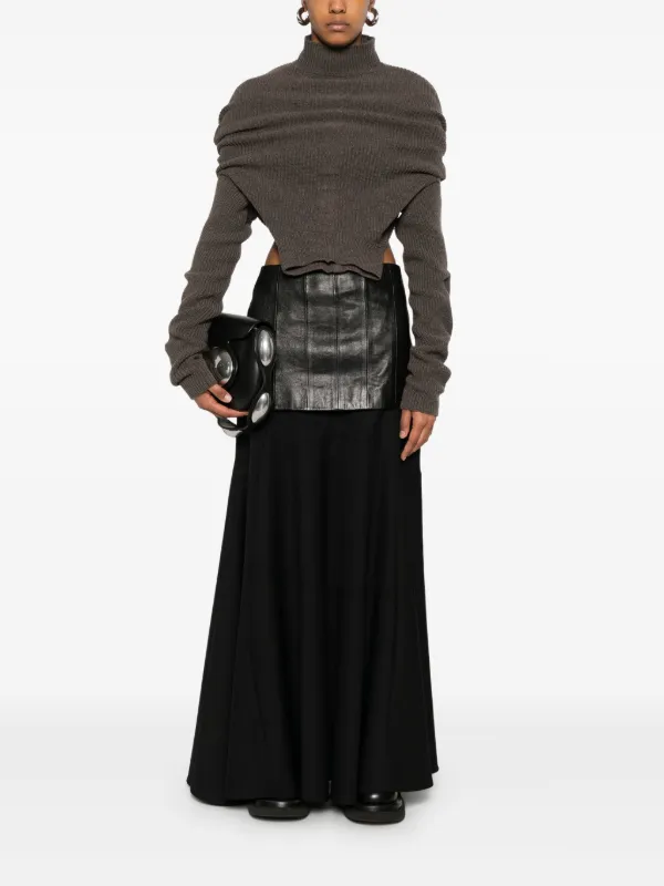 デブリンコ162BRILLANTEリブニット・157TU(BE)・87CT Rick Owens Headon DBL Lupetto Sweater | Brown | FARFETCH