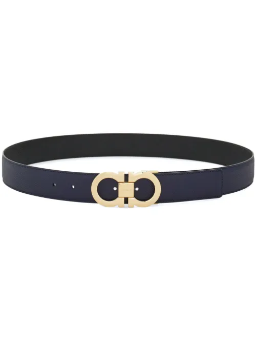 Ceinture Gancini réversible - Ferragamo - Modalova