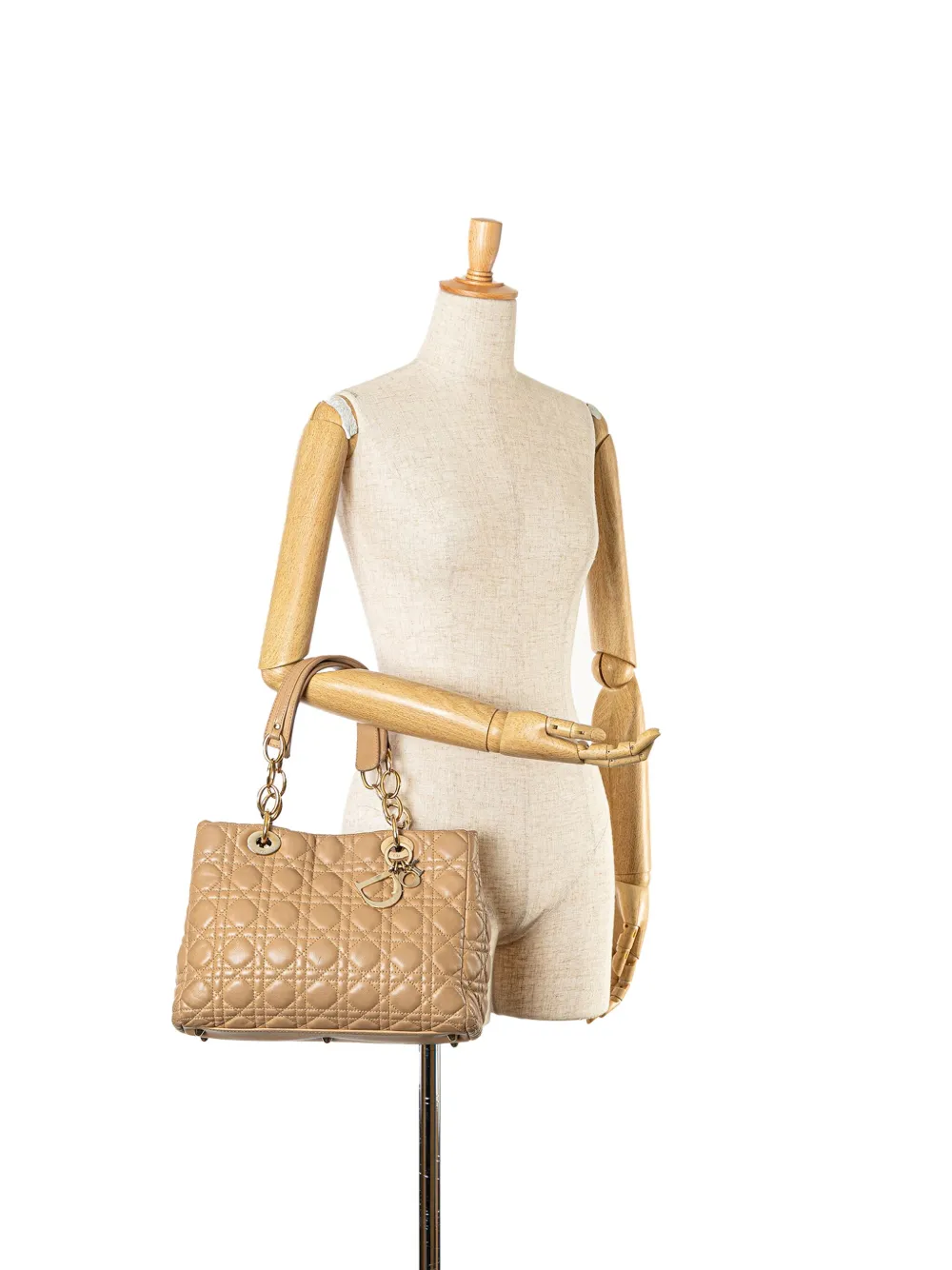 Affordable Christian Dior Pre-Owned 2011 Small Lambskin Cannage Dior Soft Shopping tote bag WOMEN