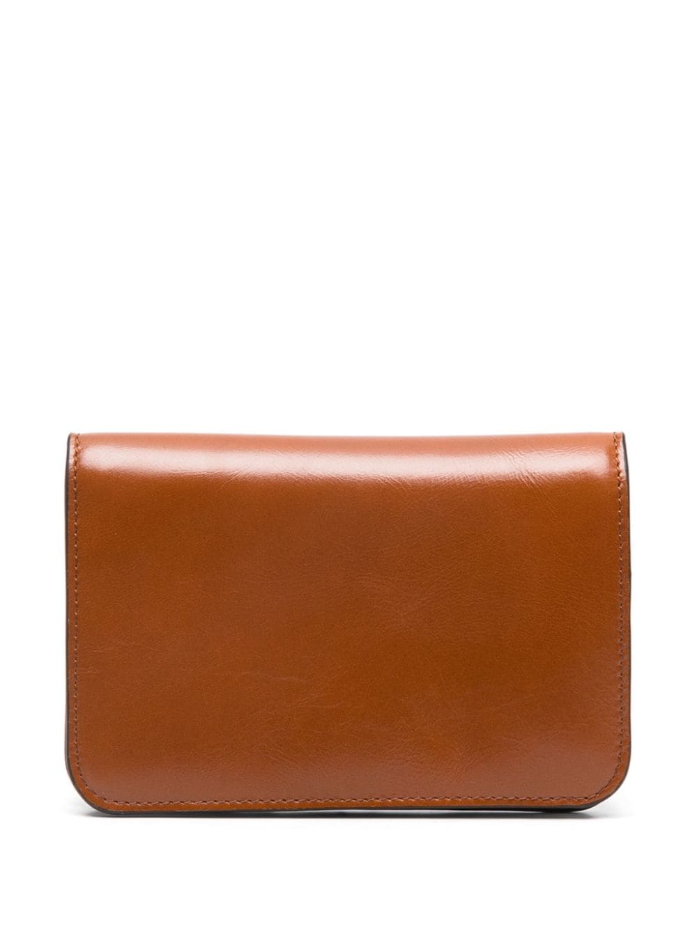 Chloé logo-embossed wallet - Bruin