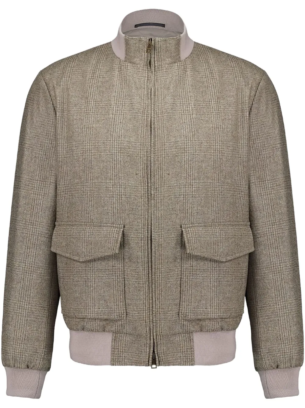 virgin wool bomber jacket
