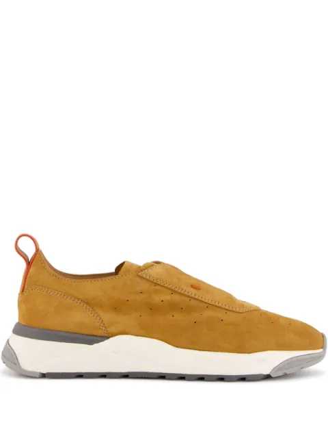 Santoni leather sneakers
