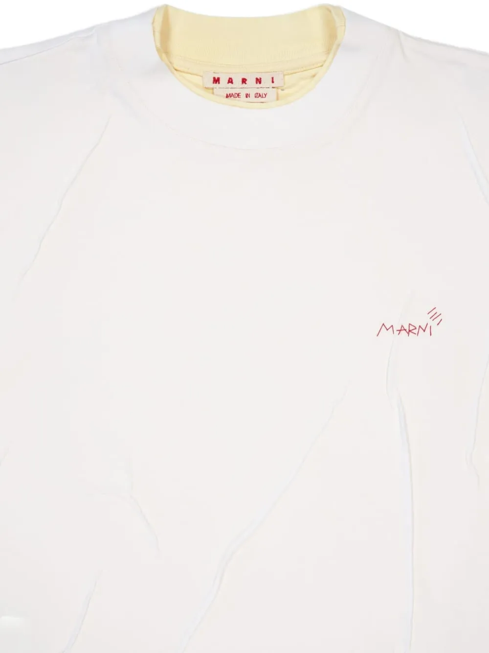 Marni Katoenen T-shirt Wit