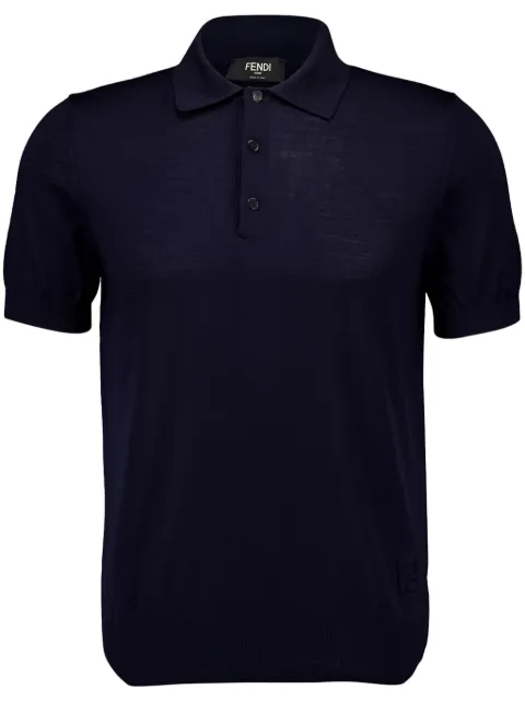 FENDI button-down polo shirt