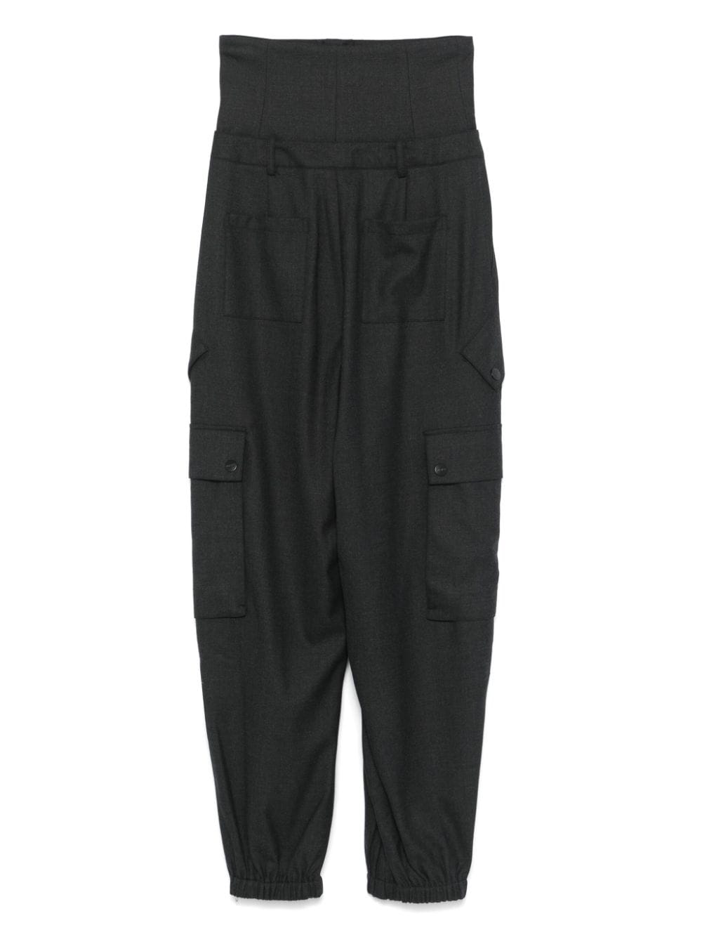 Monse high-waist cargo pants - Grijs