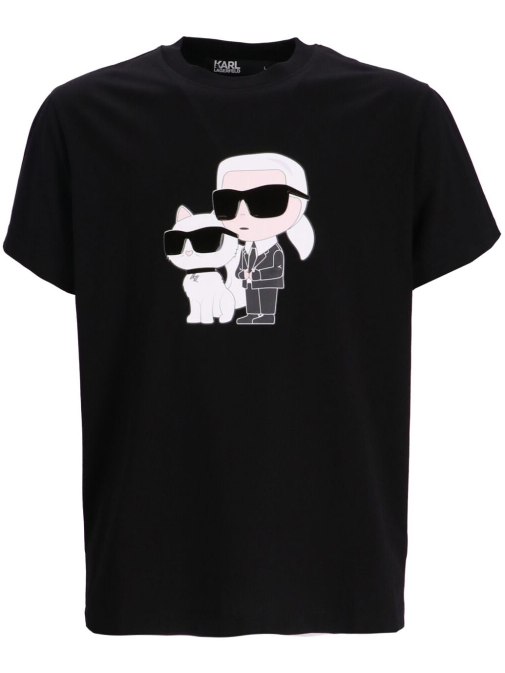 Karl Ikonik & Choupette T-shirt