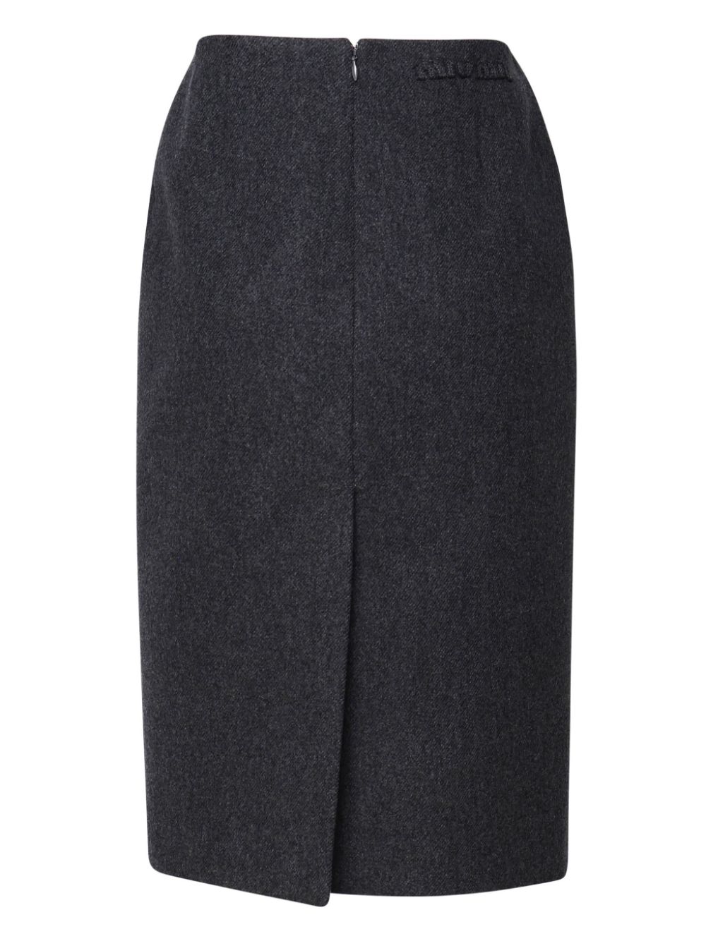 Miu Miu wool midi skirt - Grijs