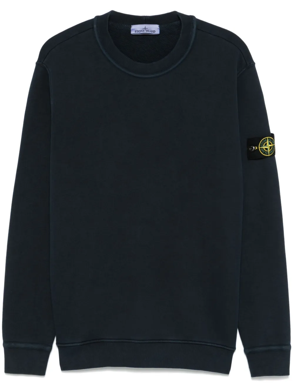 Stone Island Compass-badge sweatshirt Blauw