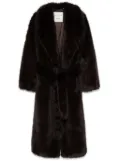 AGOLDE x Shoreditch Ski Club Ebony coat - Brown