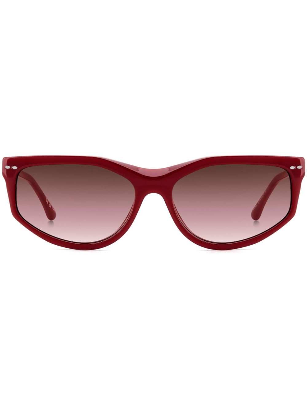 Isabel Marant Eyewear 0194S oval-frame sunglasses - Red