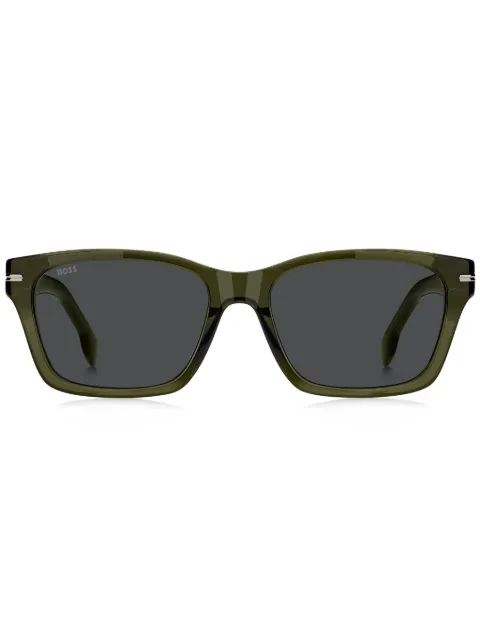 BOSS rectangle-frame sunglasses