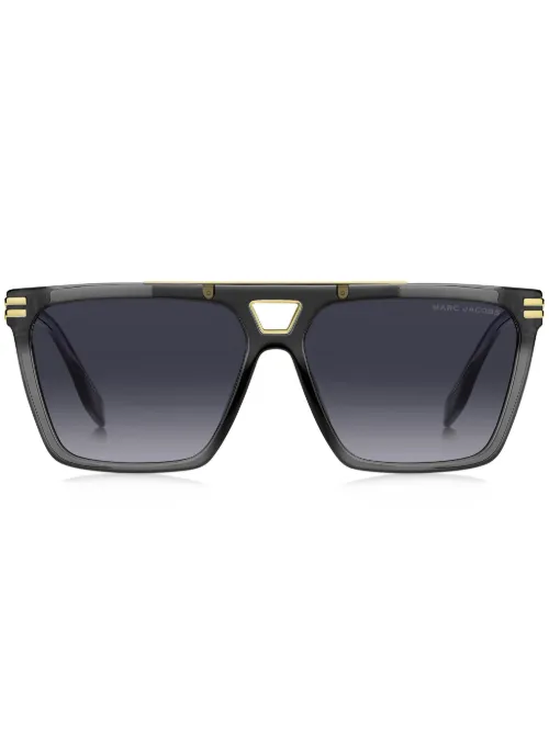 Lunettes de soleil à monture d'inspiration wayfarer - Marc Jacobs Eyewear - Modalova