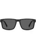 Tommy Hilfiger rectangle-frame sunglasses - Black