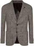 Lardini check-pattern blazer - Neutrals