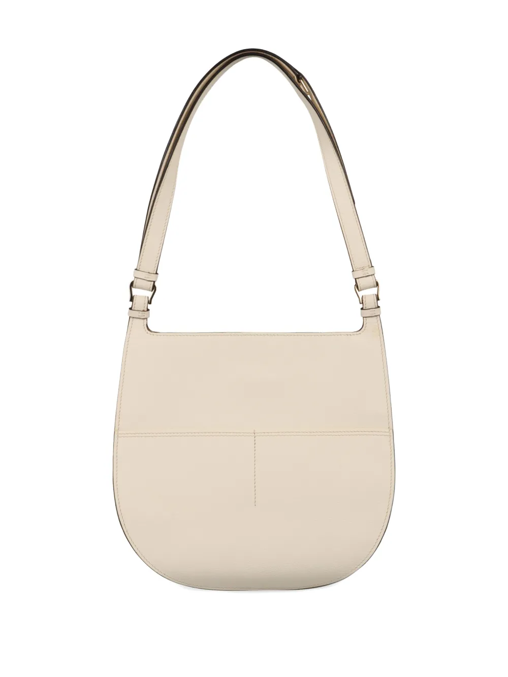 Valextra leather shoulder bag - Beige