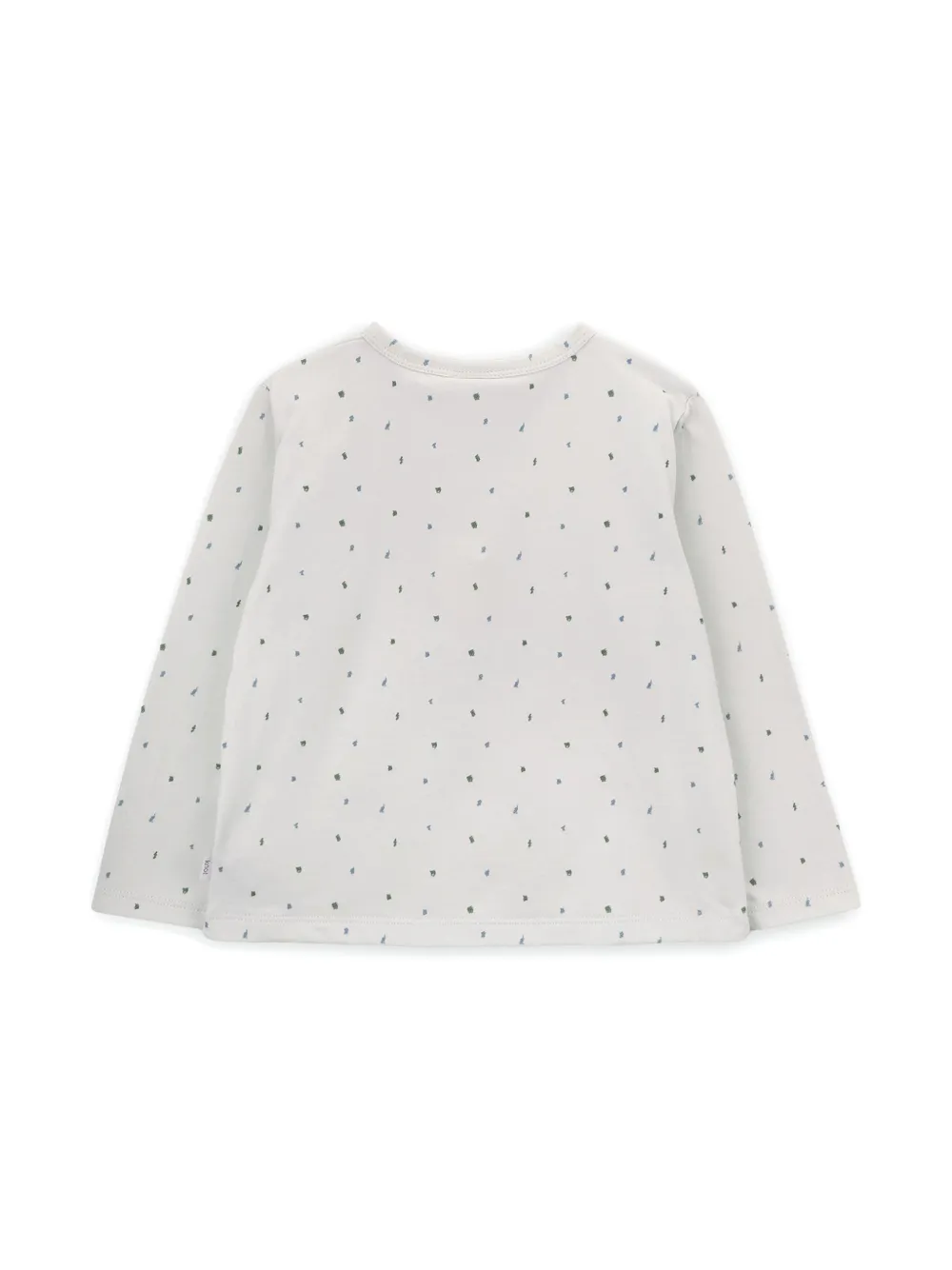 Shop Knot Pencil Dots Trousers (set Of Two) In 白色