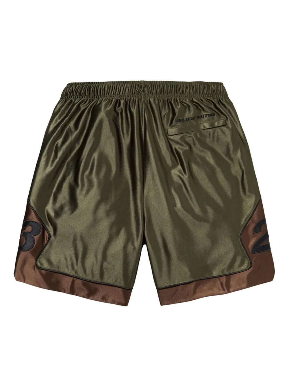 Supreme x Jordan Warm Up shorts Groen