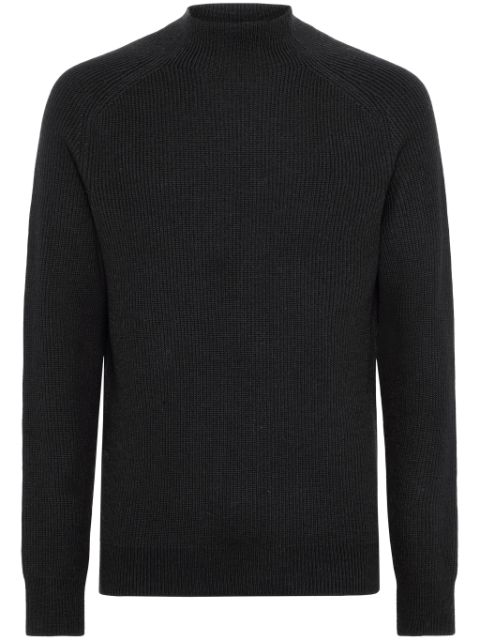 Boggi Milano Merino round neck jumper Men