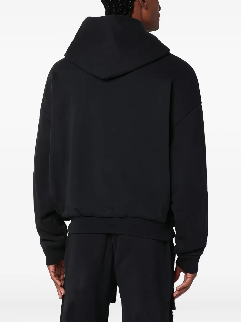 ENTIRE STUDIOS Thermal hoodie Zwart