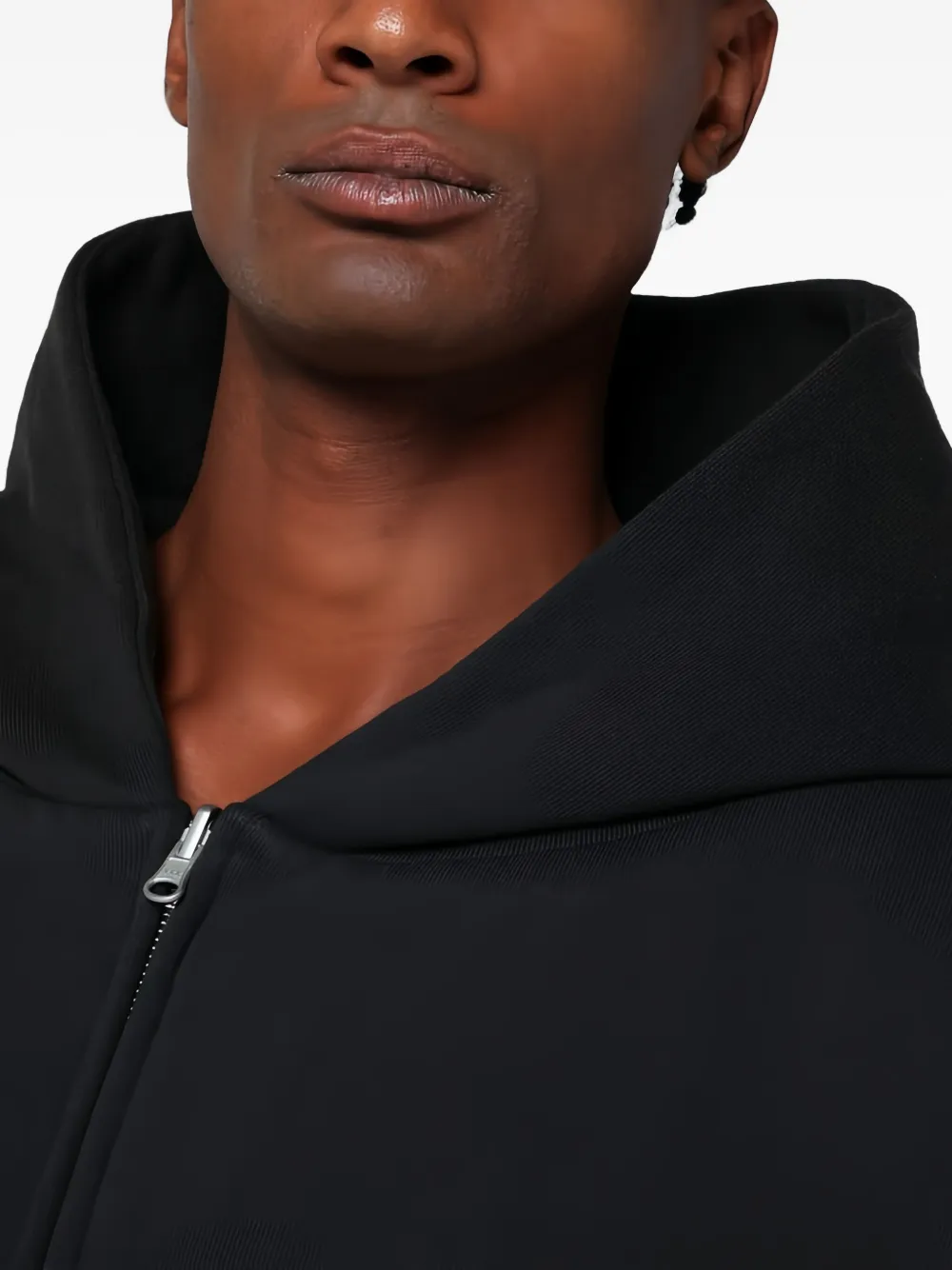 ENTIRE STUDIOS Thermal hoodie Zwart