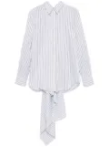 Monse striped shirt - White